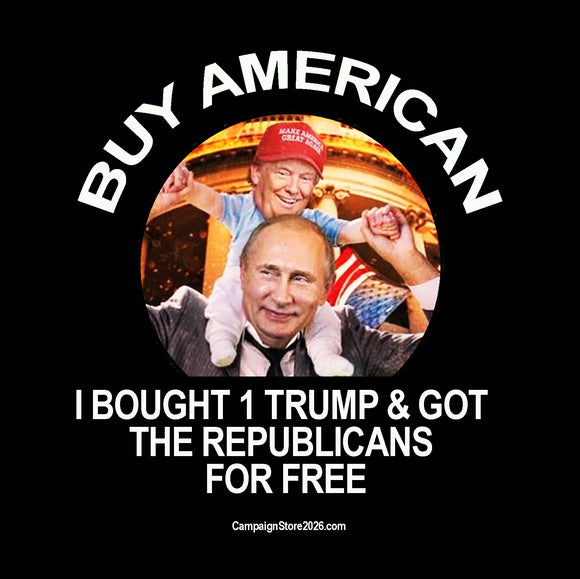 Putin Buys American Bumper Sticker