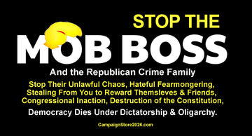 Mob Boss Bumper Sticker