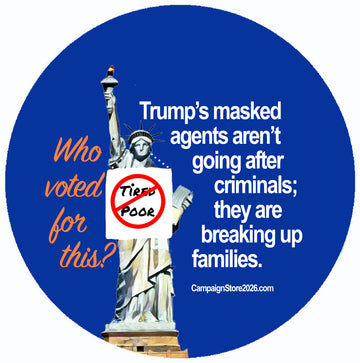 "Who Voted For This?" Pin