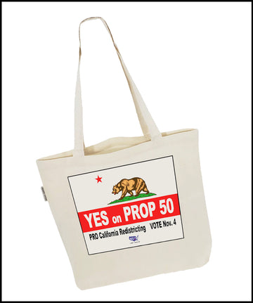 Pro Prop 50 California Redistricting Tote
