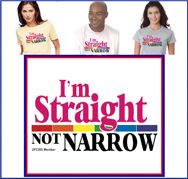 Buy ash Straight Not Narrow (Tee)