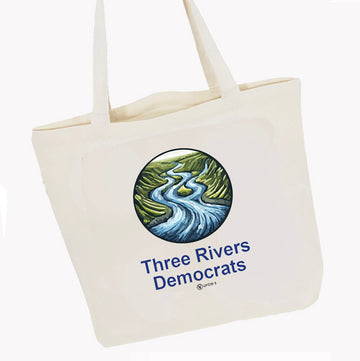 Three Rivers Organic Canvassing Tote