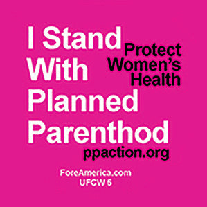 I Stand With Planned Parenthood (Tote)