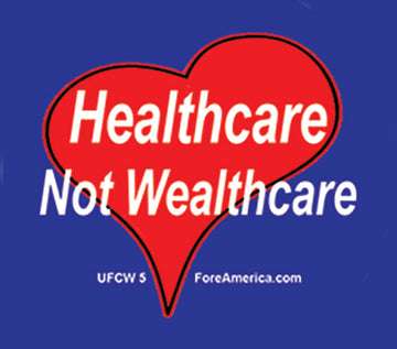 Healthcare Not Wealthcare (Tote)