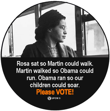 Rosa Parks Vote Pin