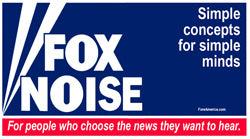 Fox Noise Bumper Sticker