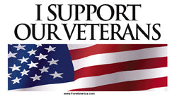 I Support Our Veterans Tote