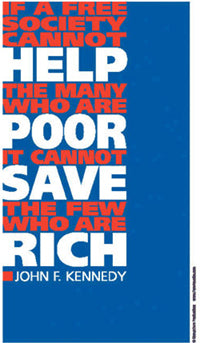 Kennedy-Help The Poor Tote