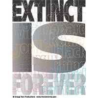 Extinct Is Forever Tote