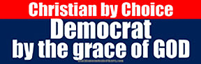 Democrat By Grace Of God (Tote)